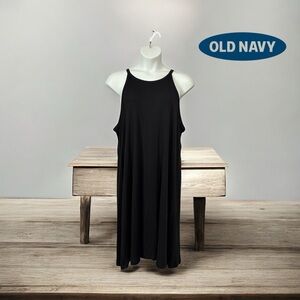 Old Navy, Plus Size Ribbed Stretch Dress, XXL, Black ☀️